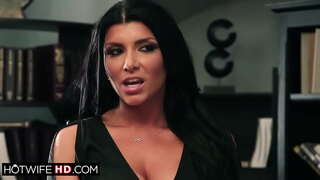 ���ოწიფული cant wait to be fucked by her თანამშრომელს.მისი ქმარი მალავს, რომ ფარულად ნახეთ მისი დიდი მკერდი ცოლი მონა.ის აღება და ყლე