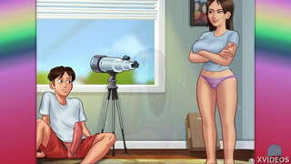 Musim PANAS SAGA Ep. 14 - Jennifer dengan dildo di punggung ... di mana yang lain?