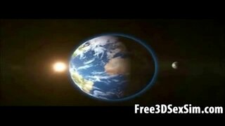 Foxy 3D kartun pembaca berita mengambil it off dan tarian